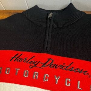 EUC Women's HARLEY DAVIDSON SWEATER, Size M, Cotton&Wool, D13